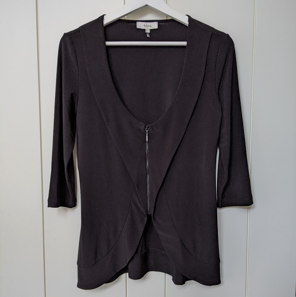 Colletta Zip Top